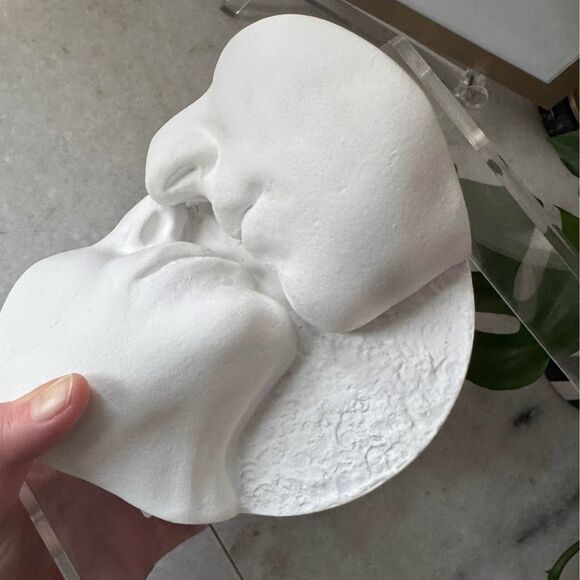 Vintage 80s J Cutrone lucite base sculpture - Picture 6 of 10